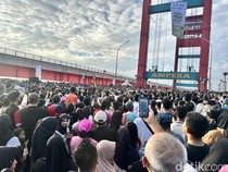 CFD Palembang Jadi Ajang Olahraga hingga Berburu Kuliner UMKM