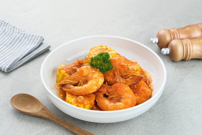 Udang saus Padang