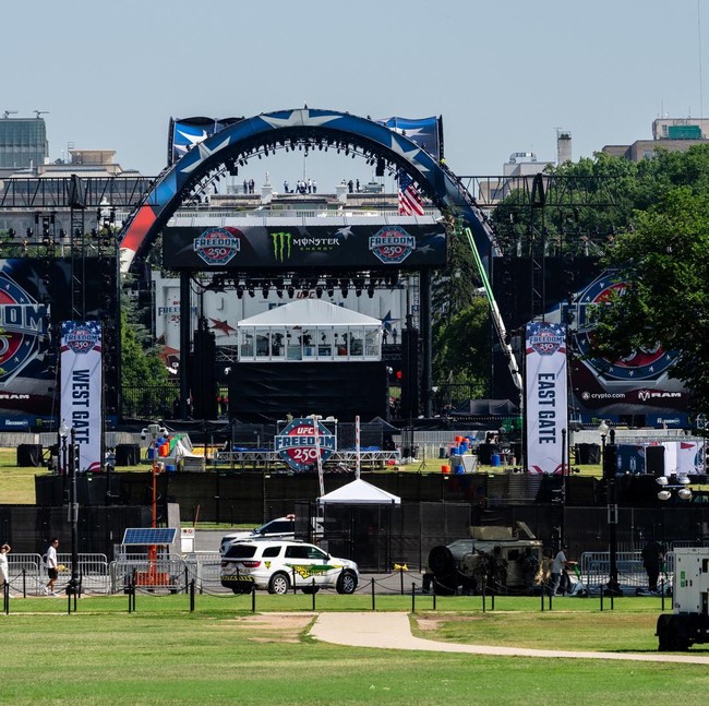 Foto: Penampakan Terbaru Gedung Putih Mau Dipakai Jadi Venue UFC