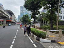 CFD Ditiadakan Imbas Jakarta Marathon, Warga Kecele Olahraga di Rasuna Said