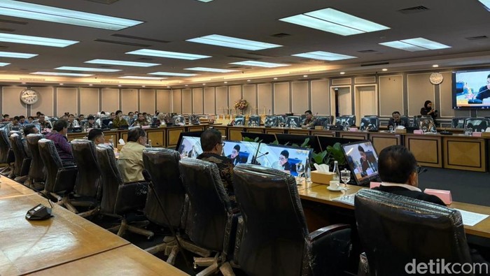 BPIP usul tambahan anggaran Rp 370 ke DPR (Dwi Rahmawati/detikcom)