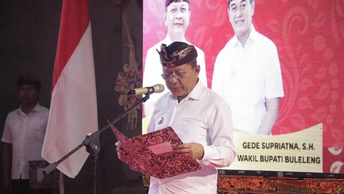 Bupati Buleleng I Nyoman Sutjidra. (Foto: Dok. Kominfo Buleleng)