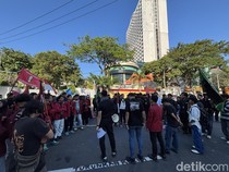 Rekayasa Lalin Buntut Demo di Grahadi Masih Situasional