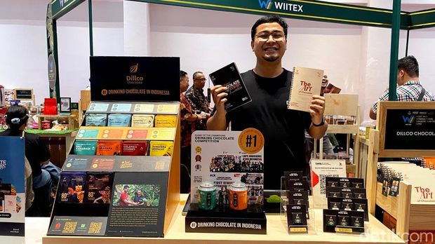 Founder Dillco Chocolate Fadillah Satria.