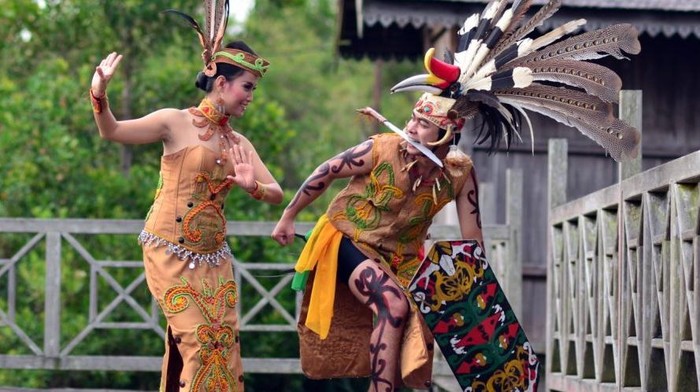 Ilustrasi suku Dayak. (dok Pemkot Palangka Raya)