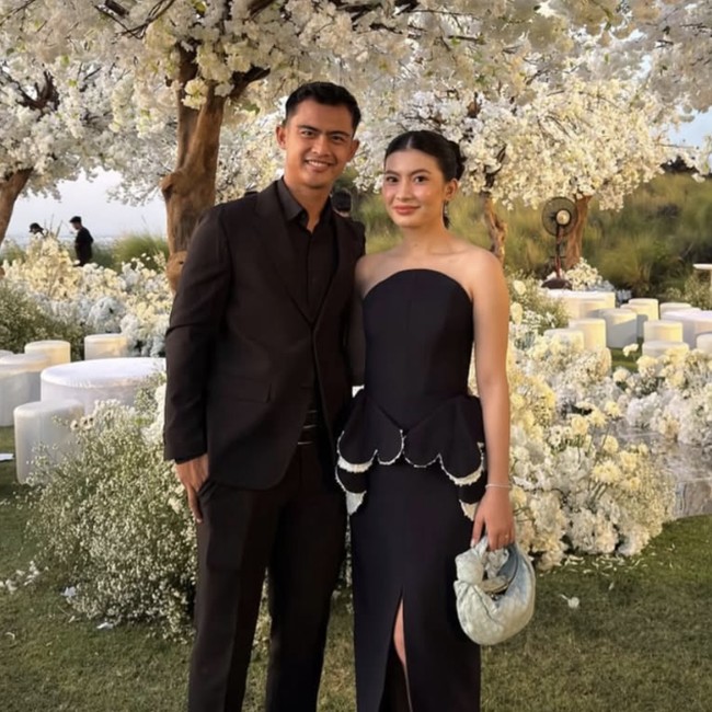Momen Kebersamaan Pratama Arhan-Inka Pergi ke Nikahan Justin dan Jennifer