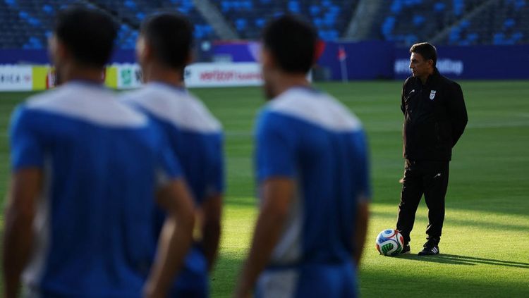 Iran Siap Mengguncang Piala Dunia 2026, Amir Ghalenoei Pimpin Latihan Panas di California