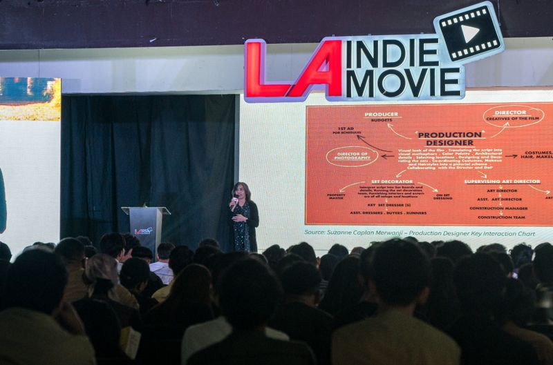 Foto: Vida Sylvia salah satu juri Story Pitch.