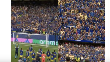 Para fans Curacao yang hadir di stadion tetap memberian applaus yang meriah kepada timnas-nya. Foto: X.com