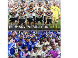 Meme Timnas Curacao Tetap Bangga Meski Dicukur Jerman 1-7