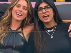Mia Khalifa Bilang Foto Viralnya Nonton Piala Dunia Hasil AI