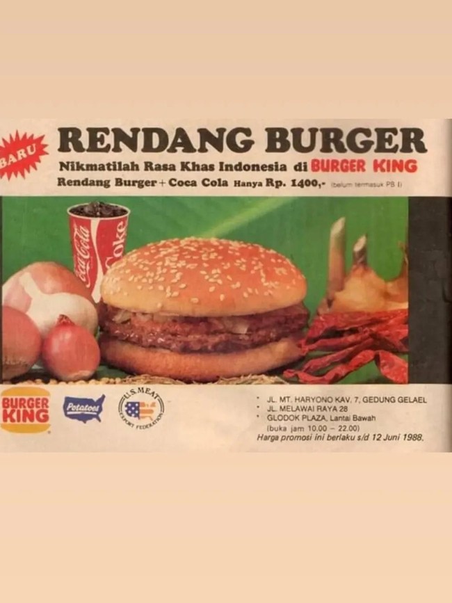 Nostalgia Iklan Resto Jadul Tahun 80-an di Indonesia, Promo AYCE Rp7 Ribu!