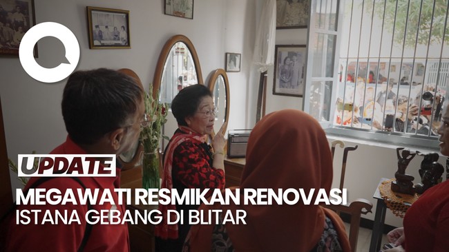 Peresmian Renovasi Istana Gebang Rumah Masa Kecil Bung Karno