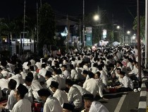 Ribuan Santri dan Warga Kota Kediri Istigasah Sambut Tahun Baru Islam