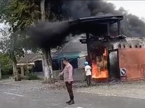 Pertashop di Bondowoso Terbakar, 3 Orang Terluka Bakar