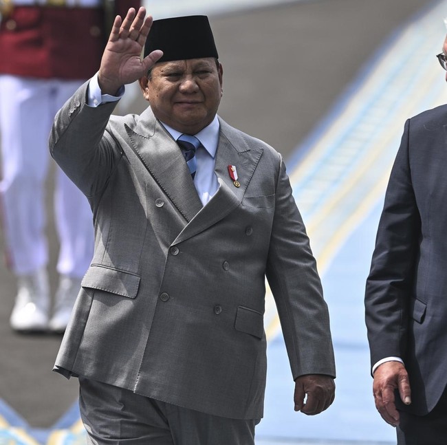 Prabowo Terima Kunjungan Presiden Jerman