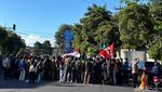 Demo Mahasiswa di DPRD Kota Surabaya