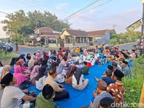 Warga Nganjuk Gelar Baritan Penuh Kebersamaan Sambut Suro