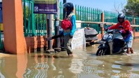 Genangan air laut yang mulai terjadi sejak 13 Juni 2026 diperkirakan masih akan berlangsung hingga 19 Juni. Kondisi ini terparah terjadi pada puncak pasang yang berlangsung hari ini.