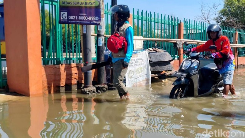 Banjir Rob di Sidoarjo
