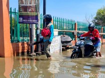 Video: Banjir Rob Rendam 5 Desa di Sidoarjo, 2 Ribu Hektare Tambak Terdampak