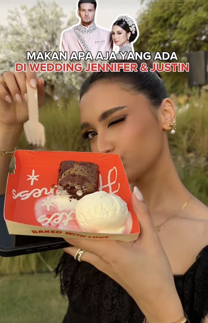 Bikin Ngiler! Menu Mewah di Pernikahan Justin Hubner-Jennifer Coppen