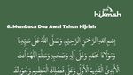 Doa dan Zikir 1 Muharram