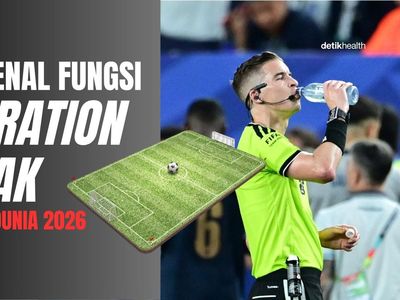 Infografis: Mengenal Hydration Break di Piala Dunia, Minum Tak Perlu Curi-curi Lagi
