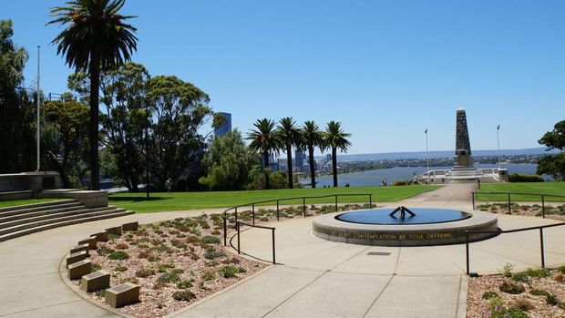 Kings Park di Pert, Australia Barat