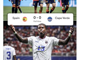 Cape Verde berhasil meraih poin pertama di Piala Dunia dan mendapatkannya setelah bertanding melawan raksasa Spanyol. Foto: X.com