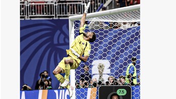 Kiper Cape Verde yang berusia 40 tahun, Vozinha, tampil luar biasa sehingga negaranya bisa menahan Spanyol. Foto: X.com