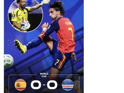 Cape Verde Tahan Spanyol, Kipernya Bikin Netizen Takjub