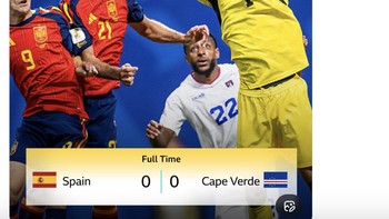 Hasil imbang yang sangat bersejarah bagi Cape Verde. Foto: X.com