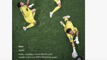 Vozinha jatuh bangun mempertahankan gawang dari gelombang serangan Spanyol. Foto: X.com