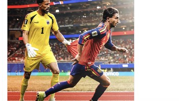 Spanyol sendiri memang kadang melempem dalam laga pembukaan Piala Dunia. Foto: X.com