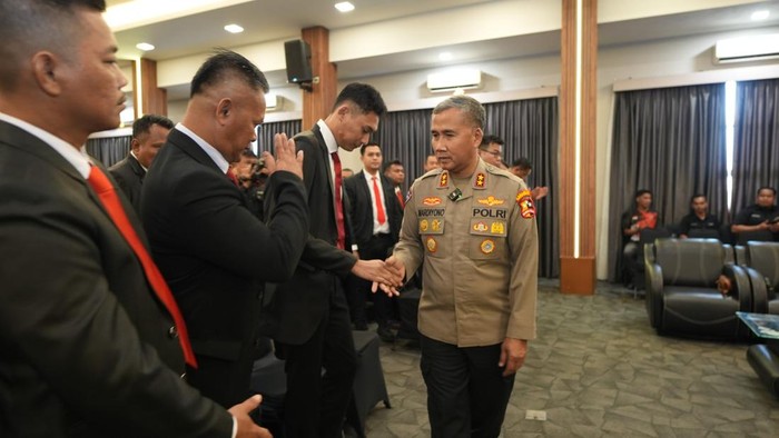 Pembukaan Pelatihan Garda Utama dan Garda Pratama yang diselenggarakan di Ballroom Hotel Airish Palembang, Senin (15/6/2026)