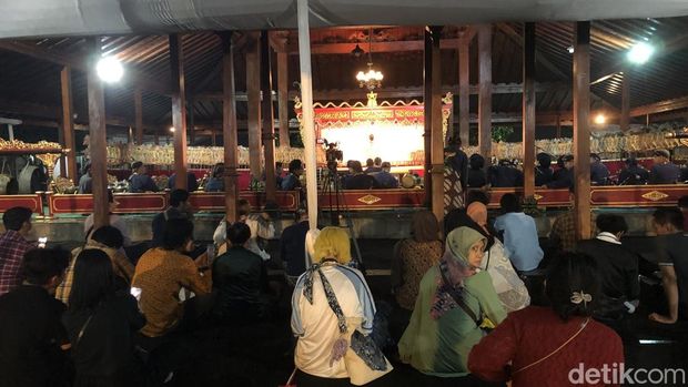 Pementasan Wayang Kulit Gedhog di Keraton Jogja, Selasa (16/6/2026). Pementasan Wayang Kulit Gedhog di Keraton Jogja, Selasa (16/6/2026).