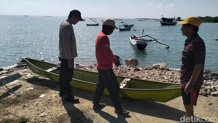 Perahu ditemukan mengapung tanpa pengemudi
