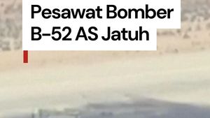 Video Pesawat Bomber B-52 AS Jatuh di California, 8 Awak Tewas
