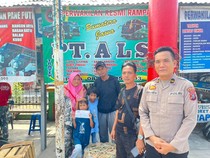 Polres Sergai Fasilitasi Pemulangan Pasutri dan 2 Anaknya ke Jakarta