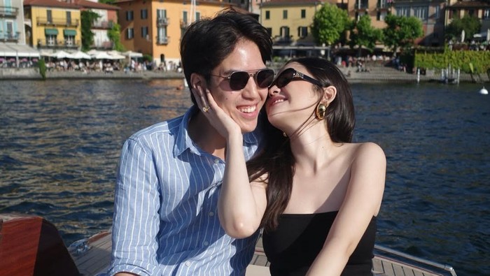 Syifa Hadju Bagikan Momen Liburan Romantis di Danau Como
