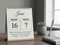 Kalender Hijriah Hari Ini 16 Juni 2026: Tanggal, Bulan, dan Tahunnya
