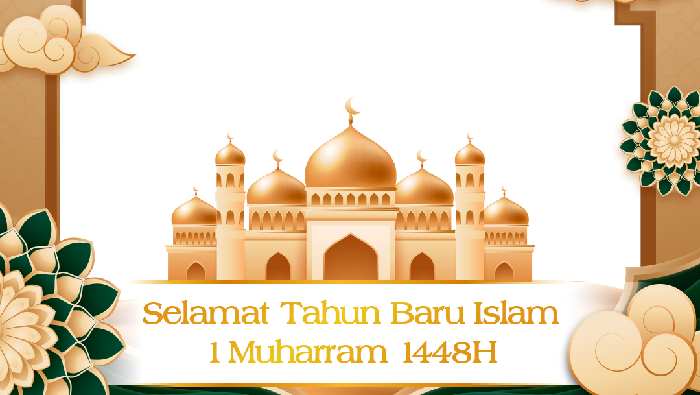 Twibbon Tahun Baru Hijriah.