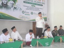 Wabup OKU Apresiasi Konfercab VI PCNU, Harap Lahir Kepemimpinan Visioner