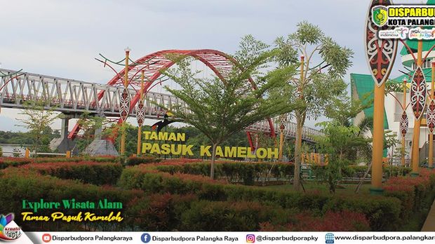 Area Jembatan Kahayan. (Laman Pemprov Kalteng/Pemkot Palangka Raya) Area Jembatan Kahayan. (Laman Pemprov Kalteng/Pemkot Palangka Raya)