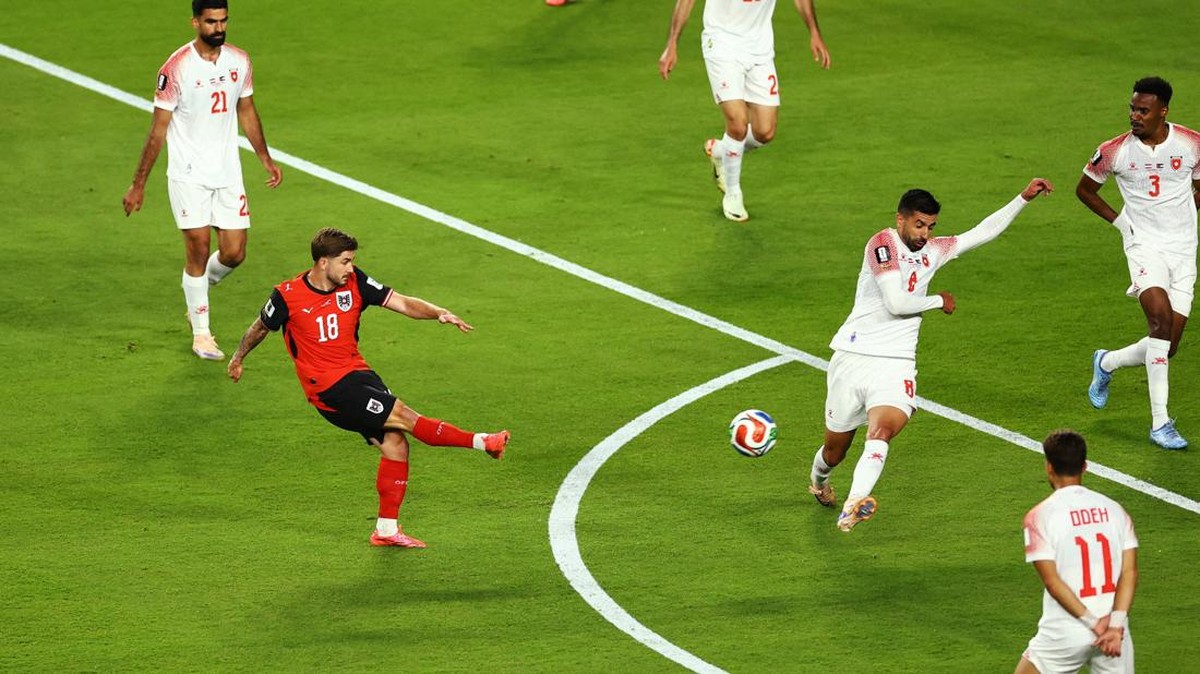 Austria vs Yordania