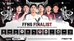 Daftar 12 Tim yang Lolos Grand Final Turnamen Free Fire FFNS 2026 Fall