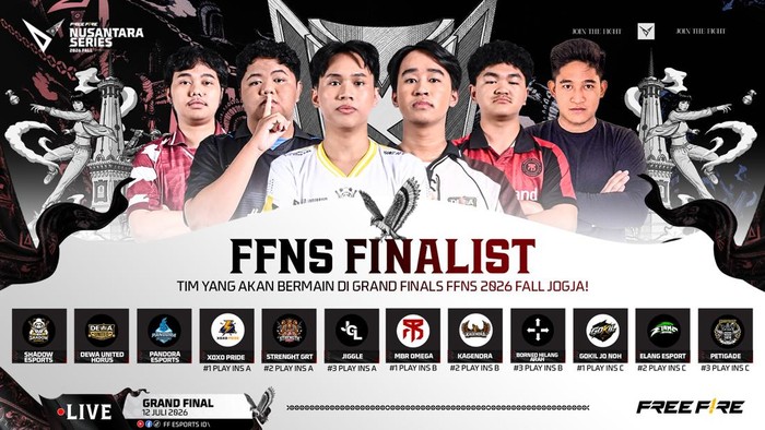 Grand Final Free Fire Nusantara Series (FFNS) 2026 Fall.