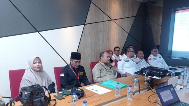DPP IKM saat mengikuti proses klarifikasi laporan terhadap Abu Janda (dok. Istimewa)