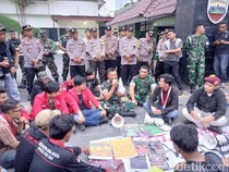 GMNI Demo di Kodim 0201/Medan, Soroti Peran TNI di Sektor Sipil